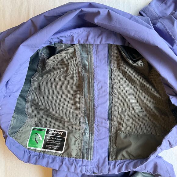 Hi-Tec Women Jacket size M Snowboarding Skiing Arm Ventilation Inner Pocket Blue - Picture 8 of 14